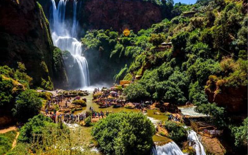 day trip from marrakech to ouzoud falls